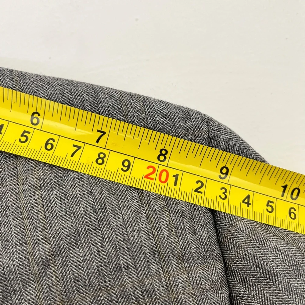 Lauren Ralph Lauren Mens 44 Sport Coat Single Breasted Gray 2-Button Notch Lapel